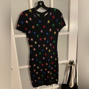 Alice + Olivia multi color star dress
